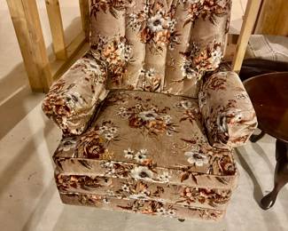 Midcentury swivel chair