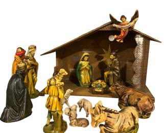 Vintage Nativity made in Japan