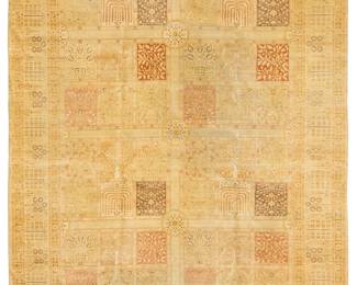 2447
A Bakhtiari garden carpet
Mid-20th century
Wool on cotton foundation
11' 8" L x 8' 10.5" W
Estimate: $600 - $800
