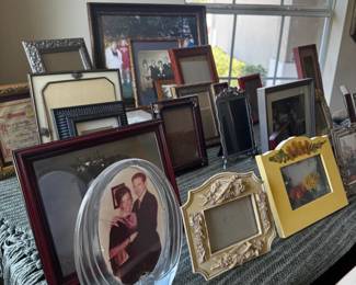 A Ton of picture frames