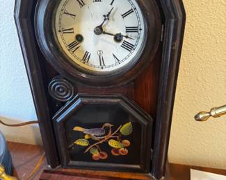 Antique Welch Mantle Clock, patented in 1856