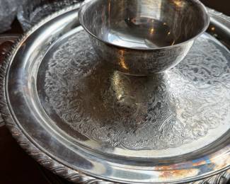Silver dishes
