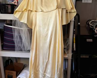 Vintage Wedding Gown with Veil