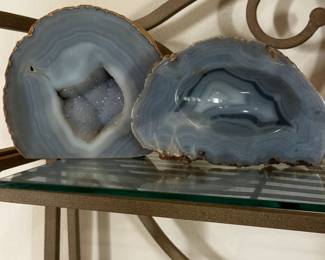 Aqua Blue Agate Crystal
