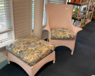 LLOYD LOOM FLANDERS all weather wicker. Each piece is marked and numbered.