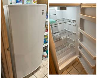 Whirlpool upright freezer.