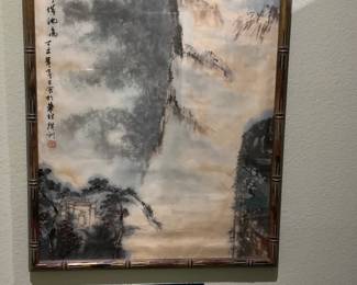 Song Kuang Xun original Chinese watercolor.