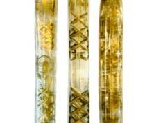 Vintage Bohemian Glass Tear Catchers & Perfume Bottles