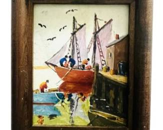 Original Oil Painting On Board
