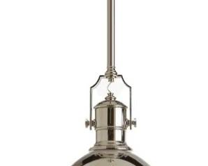 New! Visual Comfort Country Industrial Large Pendant Light - Original Packaging