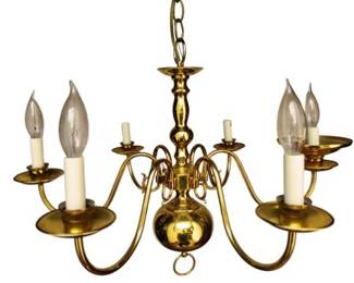 Brass Chandelier