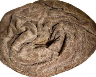 Faux Fur Brown Bean Bag Chair For Your Playroom!