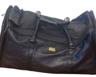 Marco Polo Leather Italian Duffle Bag