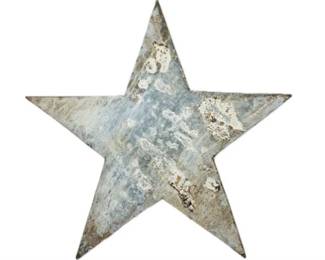 Metal Primitive Painted Star