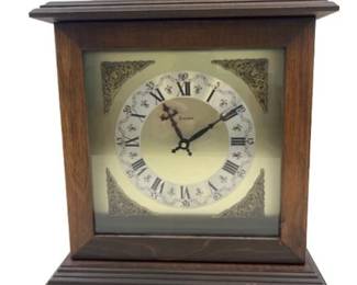 Bulova Wooden Mantle Clock