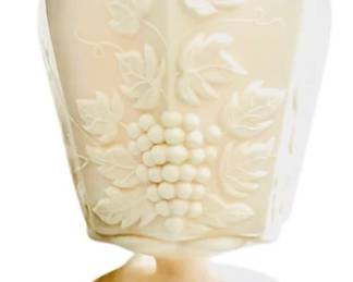 American Pink Milk Glass - Pedestal Base Vase