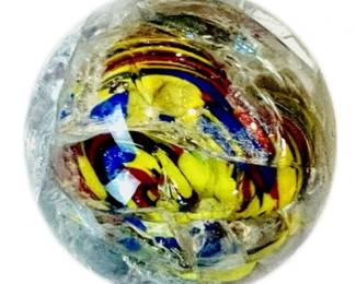 Handblown Vintage Glass Paperweight