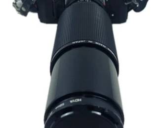 Vintage Canon AE-1 Camera With Zoom Lens