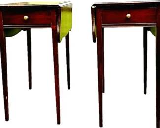 Pair Of Drop Leaf Pembroke Tables