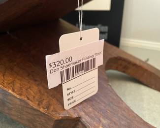 Don Shoemaker Folding Stool