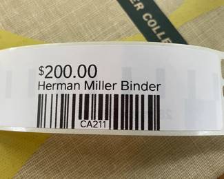 Herman Miller Binder 