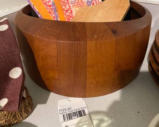 Dansk Teak Salad Bowl 