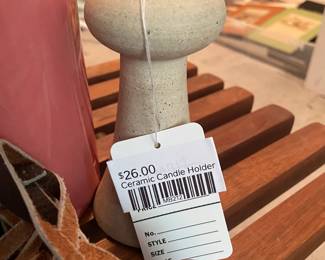 Ceramic Candle Holder 