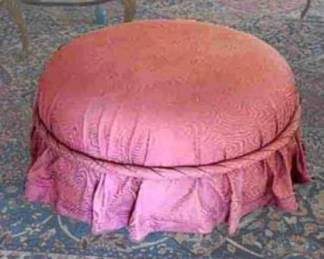 Custom Upholstered Ottoman