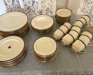 Lenox china “Urban Twilight” service for 12