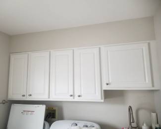 Laundry room cabinets