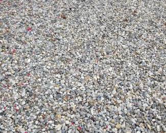 Gravel sold by the 5-gallon bucket