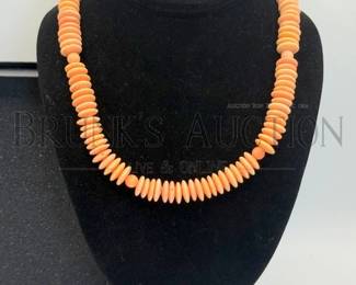 JAY KING CORAL BEADED NECKLACE