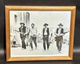 1969 "THE WILD BUNCH" BEHIND THE SCENES PHOTOGRAPH