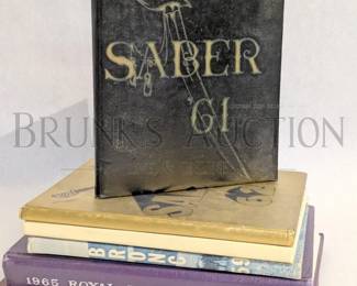 (6) YEARBOOKS 59' - 65'