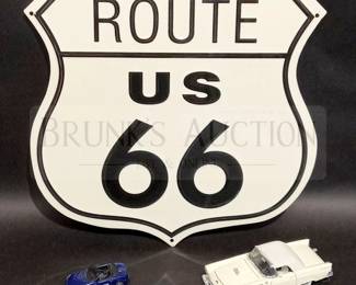ROUTE 66 AND MODEL CARS