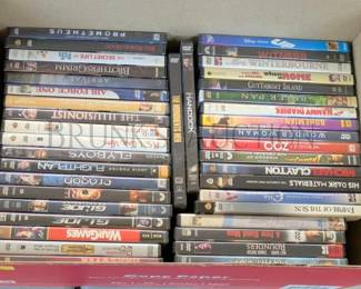 GROUP OF DVDS