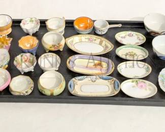 MINIATURE PORCELAIN SALT DIPS