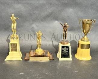 GROUP OF TROPHIES