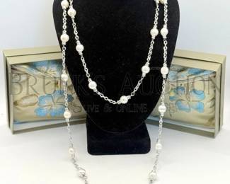 (2) HONORA PEARL NECKLACES