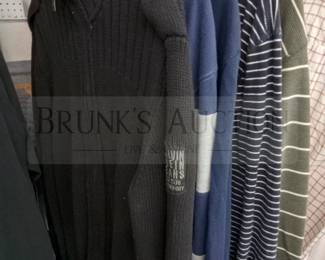 (4) LONG SLEEVE AND SWEATER L/XL