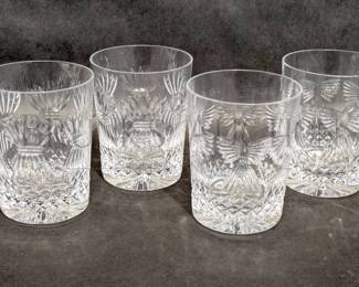 (4) DOUBLE OLD FASHIONED GLASSES