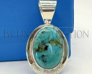 JAY KING TURQU, STERLING PENDANT