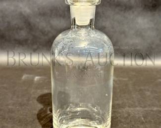 HAND BLOWN DECANTER