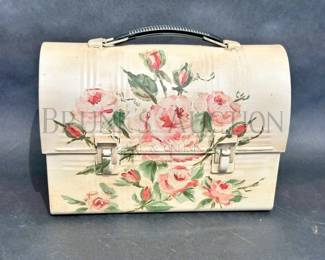HANDPAINTED METAL LUNCH BOX