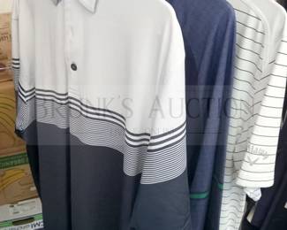 (3) MENS GOLF SHIRTS