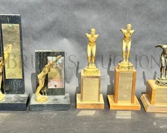 GROUP OF TROPHIES