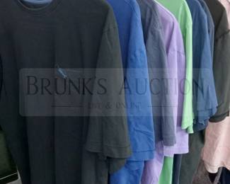 (9) MENS L/XL T SHIRTS
