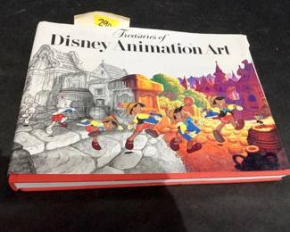 TREASURES OF DISNEY ANIMATION ART BOOK