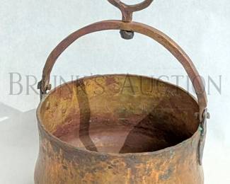 HANDFORGED COPPER POT