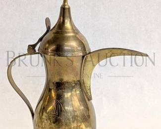 TRADITIONAL BRASS ARABIC COFFEE POT